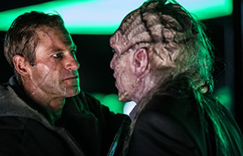 Une scène du film I, Frankenstein