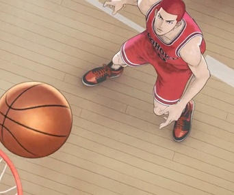 Une scène du film The First Slam Dunk