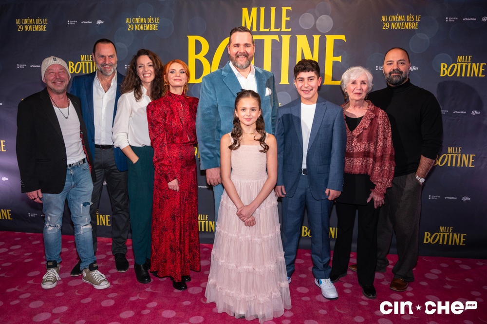 Tapis rouge du film Mlle Bottine