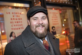 Sur le tapis rouge du film Les loups