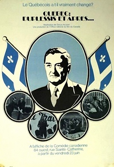 Affiche du film Québec : Duplessis et après