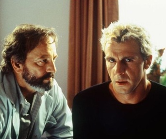 Une scène du film Sur le seuil