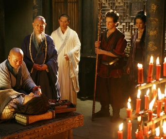 Scène du film The Forbidden Kingdom