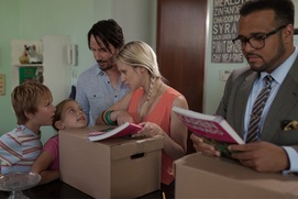 Une scène du film Knock Knock