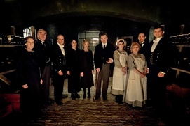 Une scène du film Downton Abbey