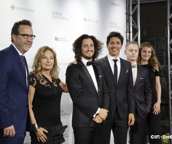 Tapis rouge du Gala Québec Cinéma 2017