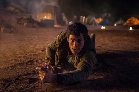 Une scène du film Maze Runner: The Scorch Trials