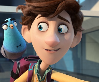 Une scène du film Spies in Disguise