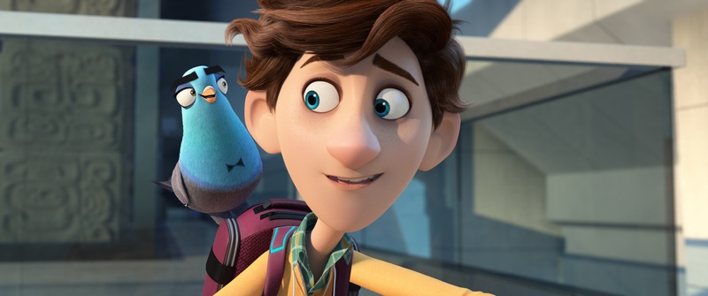 Une scène du film Spies in Disguise