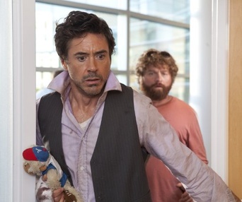 Une scène du film Due Date