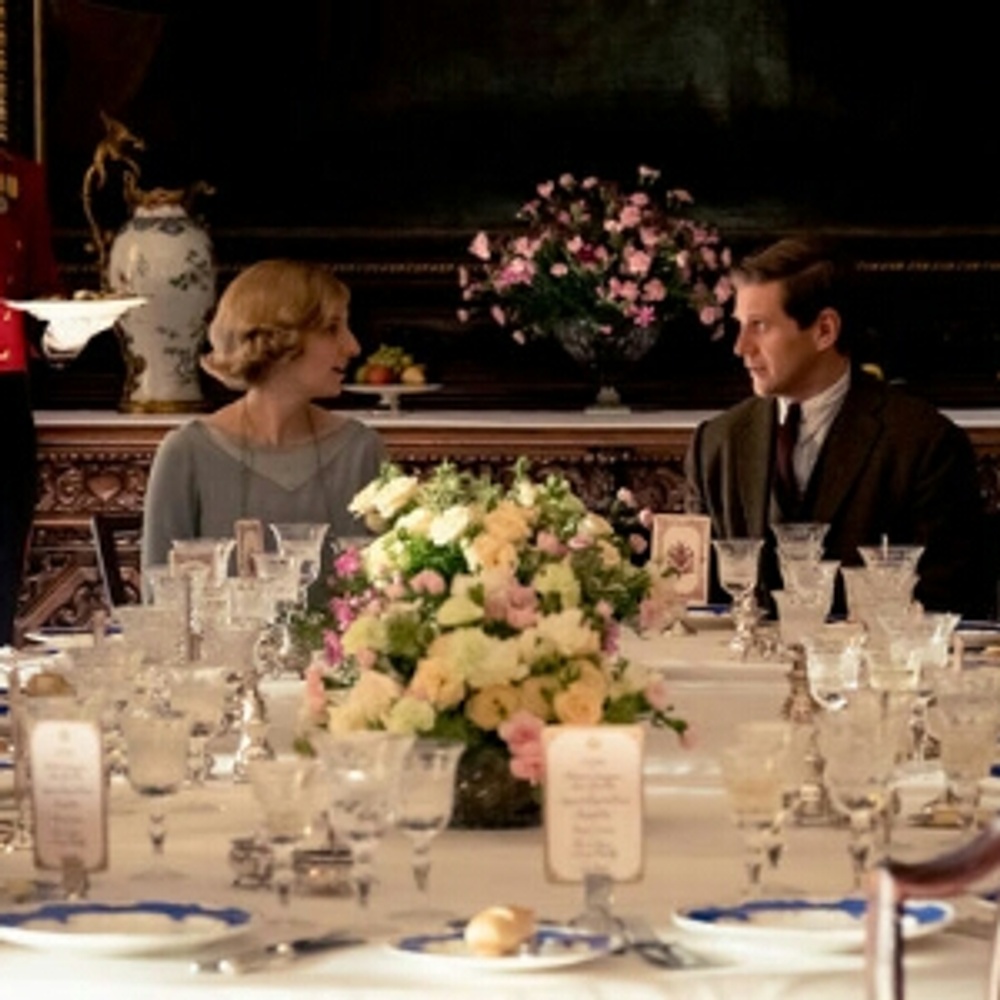 Une scène du film Downton Abbey