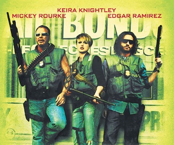 Affiche américaine du film Domino