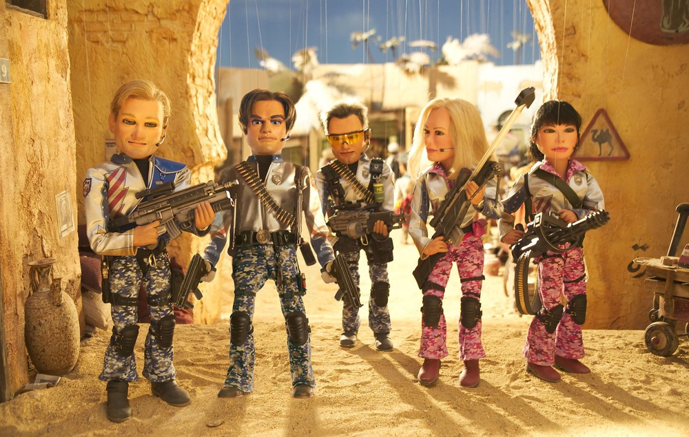 Une scène du film Team America: World Police