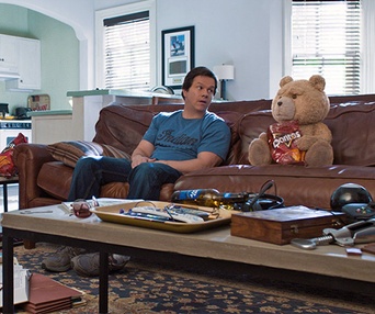 Une scène du film Ted 2