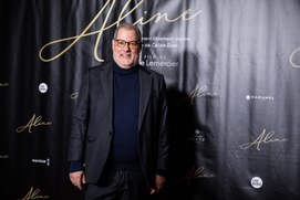 Tapis rouge du film Aline