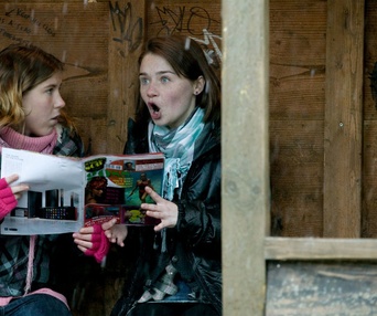 Une scène du film Tamara Drew