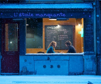 Une scène du film Un heureux événement