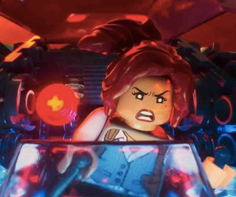 Une scène du film The Lego Batman Movie