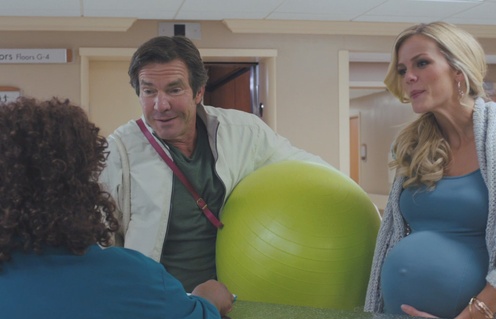 Dennis Quaid et Brooklyn Decker dans What to Expect When You're Expecting