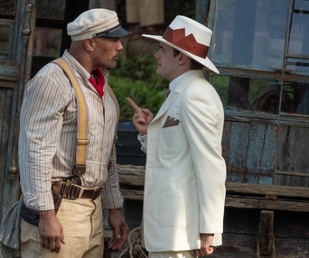 Une scène du film Jungle Cruise