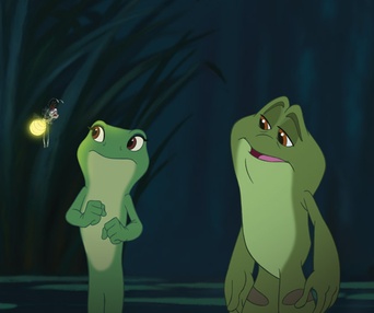 Scène du film The Princess and the Frog