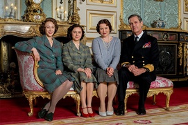 Une scène du film A Royal Night Out