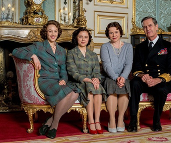 Une scène du film A Royal Night Out