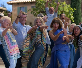 Une scène du film Mamma Mia! Here We Go Again