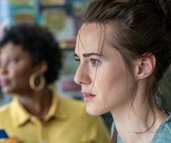 Une scène du film Unhinged