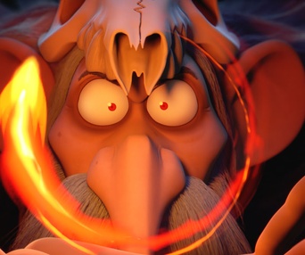 Une scène du film Astérix, le secret de la potion magique