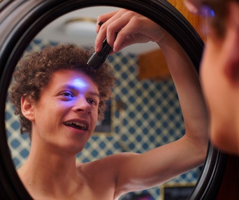 Une scène du film La chute de Spartre