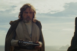 Une scène du film Star Wars: The Last Jedi