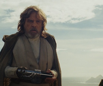Une scène du film Star Wars: The Last Jedi