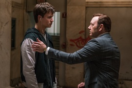 Une scène du film Baby Driver Une scène du film Baby Driver