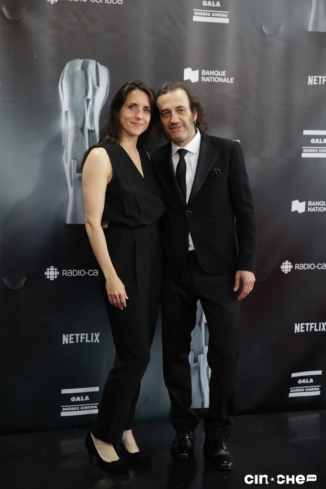 Sur le tapis rouge du Gala Québec Cinéma 2019