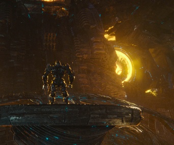 Une scène du film Transformers: Rise of the Beasts