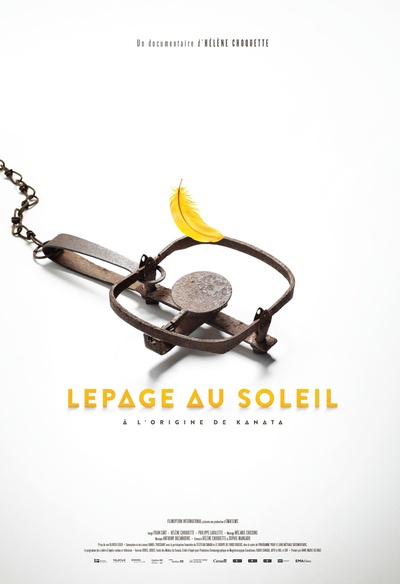 Affiche du film Lepage au soleil : À l'origine de Kanata