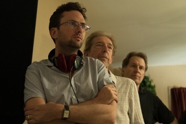 Sur le plateau du film Wilson