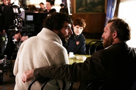 Sur le plateau du film Notre jour viendra