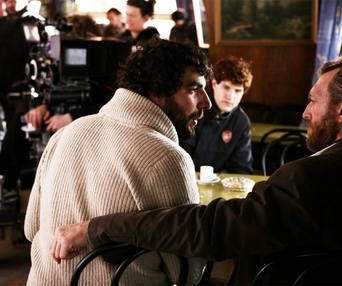 Sur le plateau du film Notre jour viendra