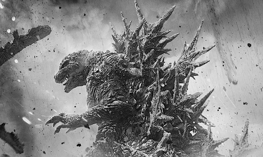 Godzilla Minus One remasterisé en noir et blanc