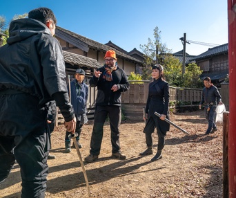Une scène du film Snake Eyes: G.I. Joe Origins