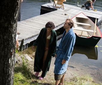 Sur le plateau de L'autre maison