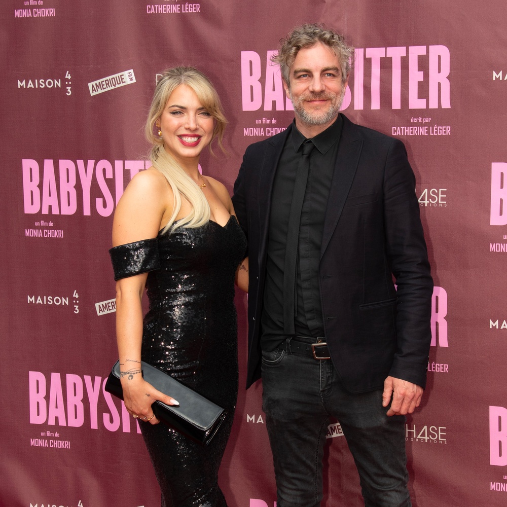 Sur le tapis rouge du film Babysitter