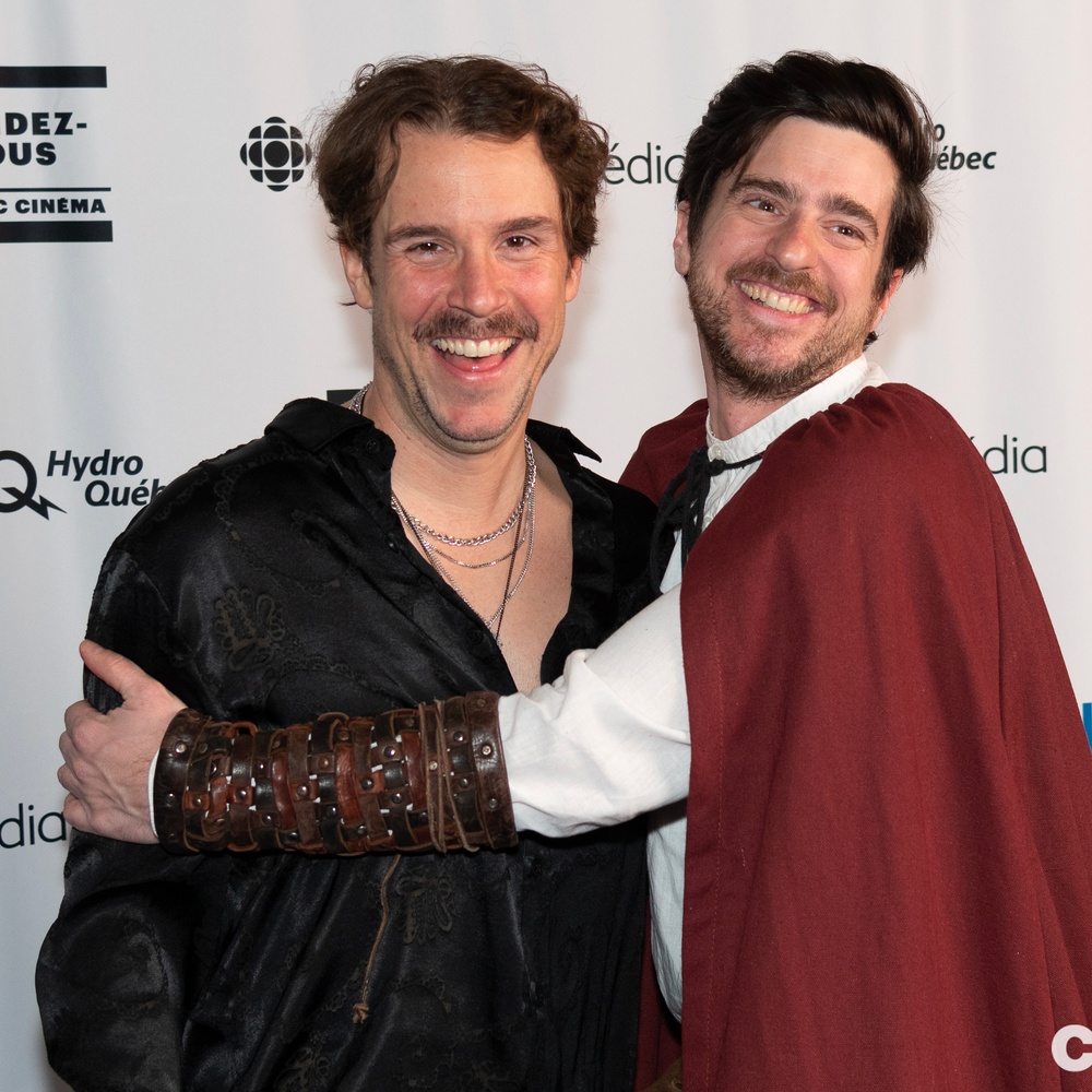 Sur le tapis rouge du film Farador