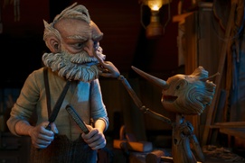 Une scène du film Guillermo del Toro's Pinocchio Une scène du film Guillermo del Toro's Pinocchio