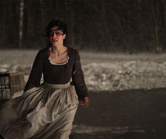 Une scène du film Rouge sang