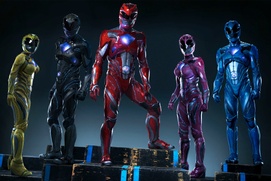 Une scène du film Power Rangers