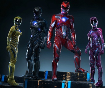 Une scène du film Power Rangers