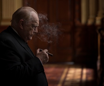 Une scène du film Churchill